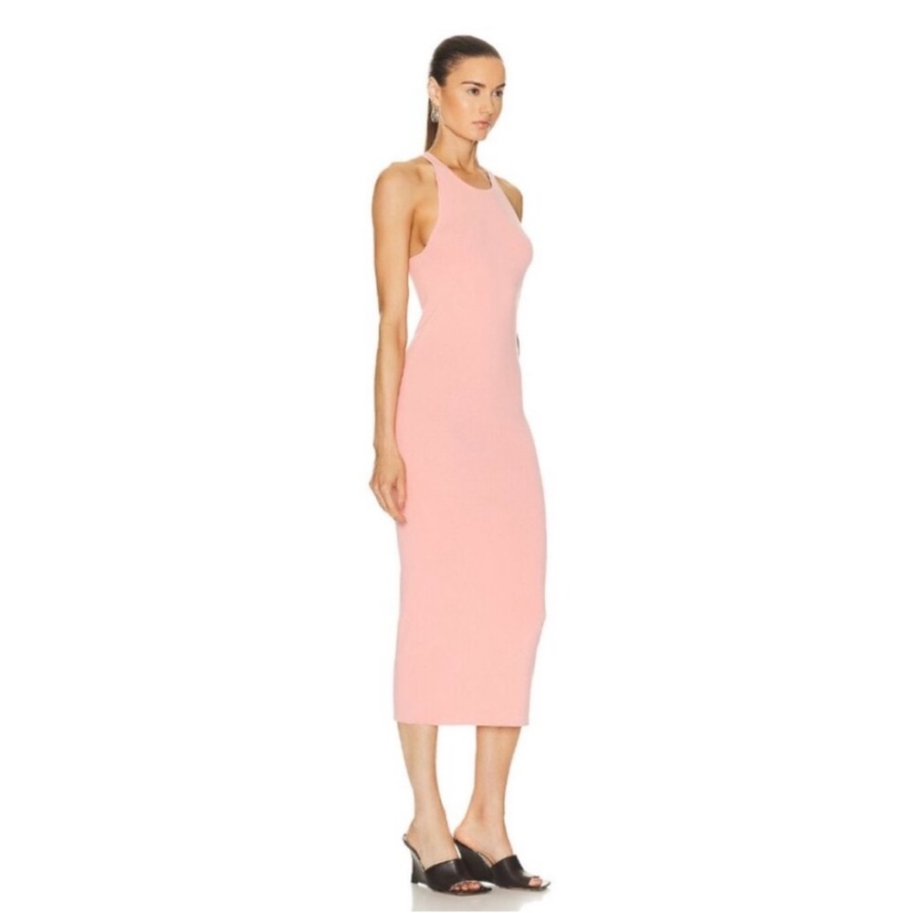 A.L.C. Marc Ribbed Racerback Bodycon Midi Dress Size Small